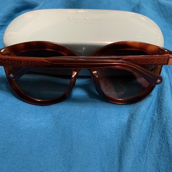 Kate Spade New York Brown Tortoiseshell *BIFOCAL* Sunglasses With Case - Picture 5 of 6
